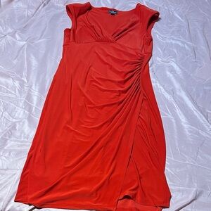 American Living Vibrant Red Midi Dress